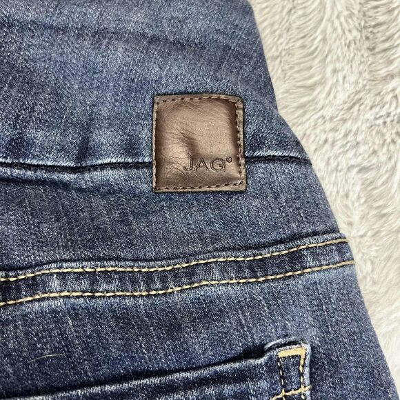 Jag Jeans Womens 4 High Rise Skinny Dark Wash Pull On Jeggings Stretch Everyday - Picture 7 of 10